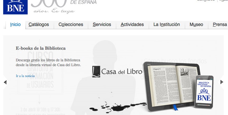 biblioteca nacional espana bibliotecas