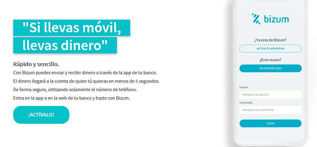 Cómo usar Bizum y pagar con él