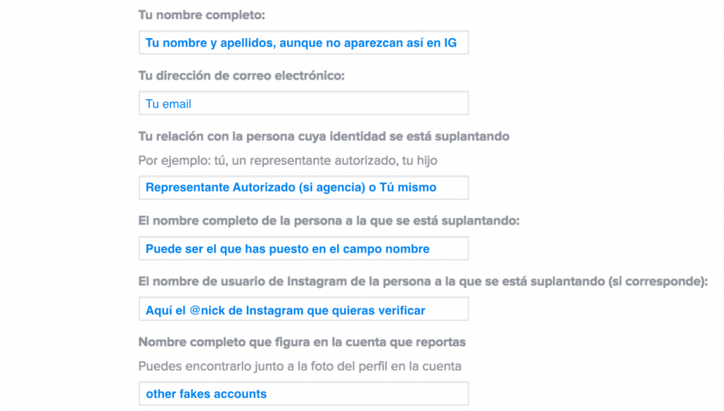 Enviar y esperar la respuesta de Instagram