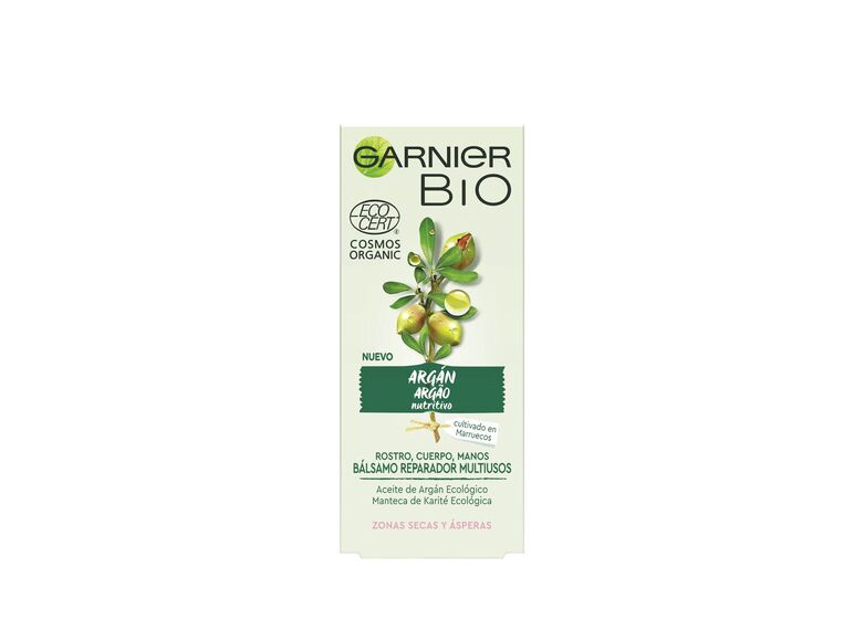 Garnier Bálsamo reparador / Crema hidratante equilibrante / Esponja exfoliante limpiadora 