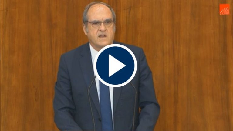 Gabilondo a favor de la moción de censura contra el Gobierno de Ayuso