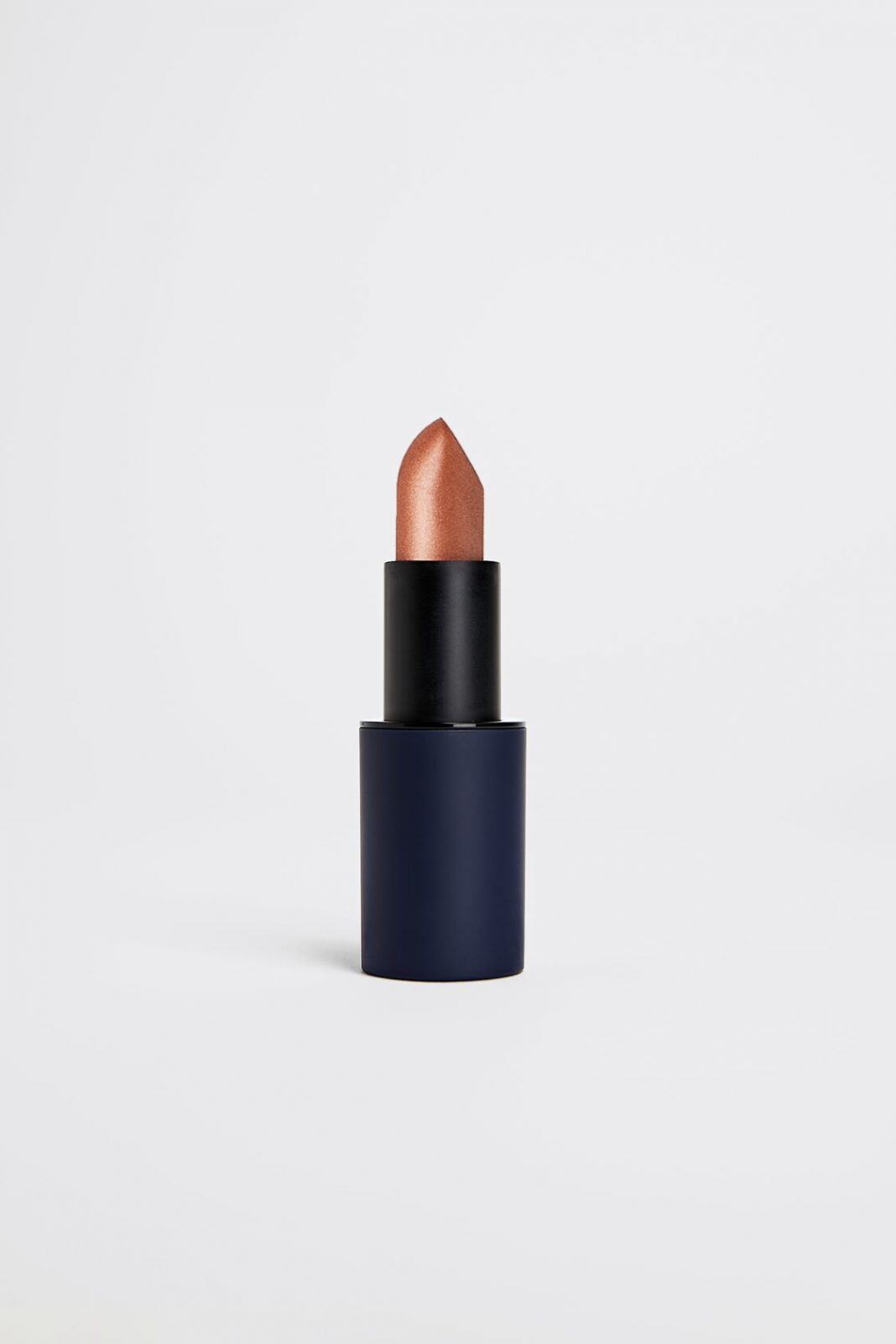 labial bronce zara