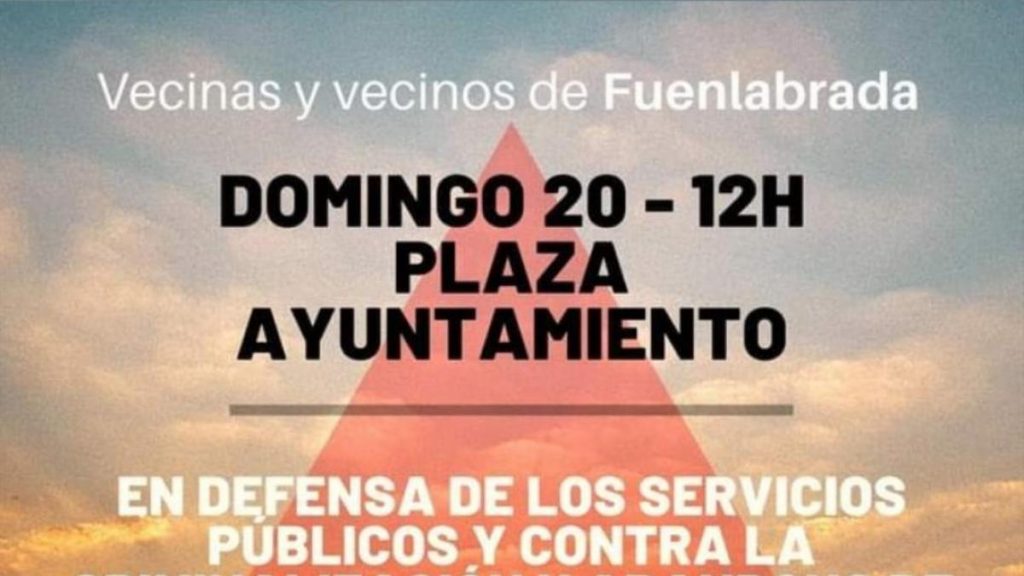 Los vecinos de los distritos confinados en Madrid se manifiestan este domingo