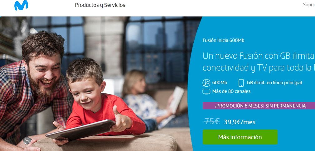 Oferta de Movistar