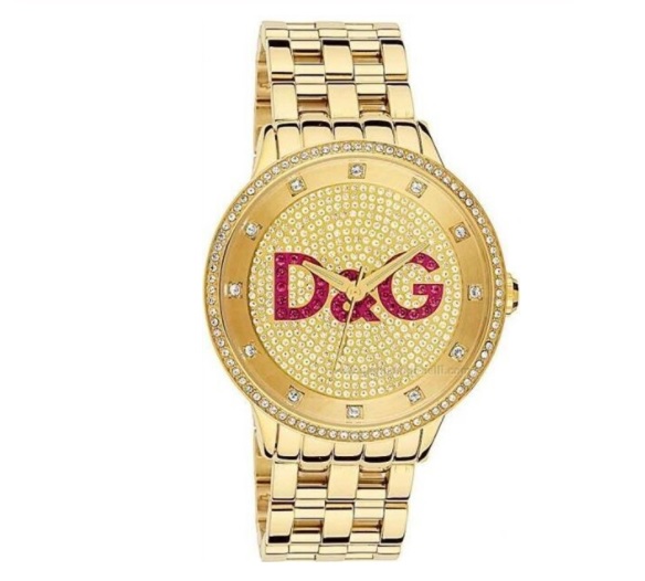 reloj dorado dolce&gabbana