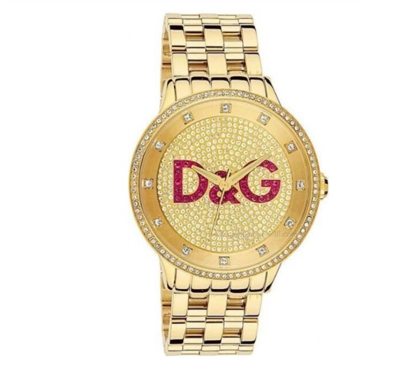 reloj dorado dolce&gabbana