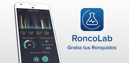 Aplicación para sabir si roncamos al dormir, RoncoLab