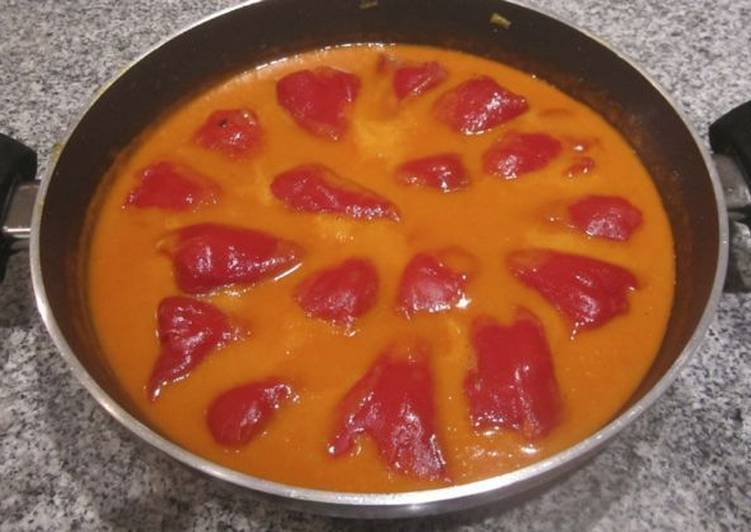 salsa pimientos