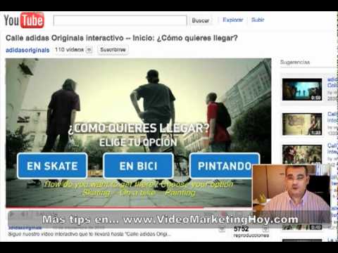 Videos interactivos en YouTube