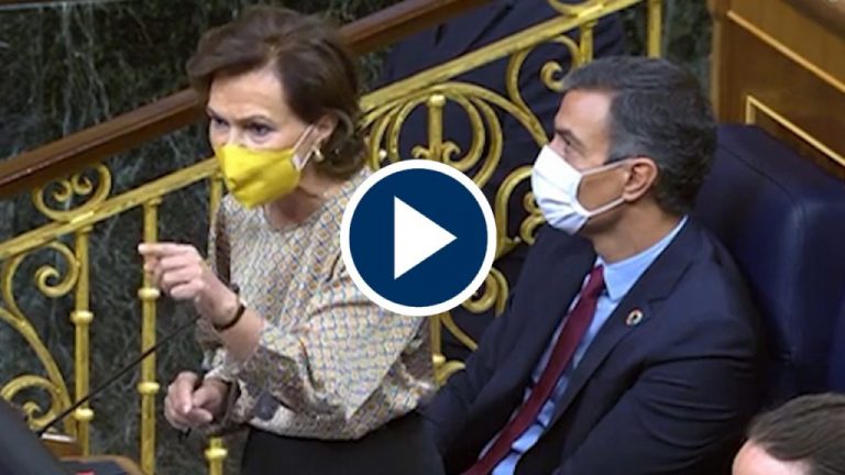 La respuesta de Carmen Calvo a Vox tras haber acusado al Gobierno La respuesta de Carmen Calvo a Vox tras haber acusado al Gobierno