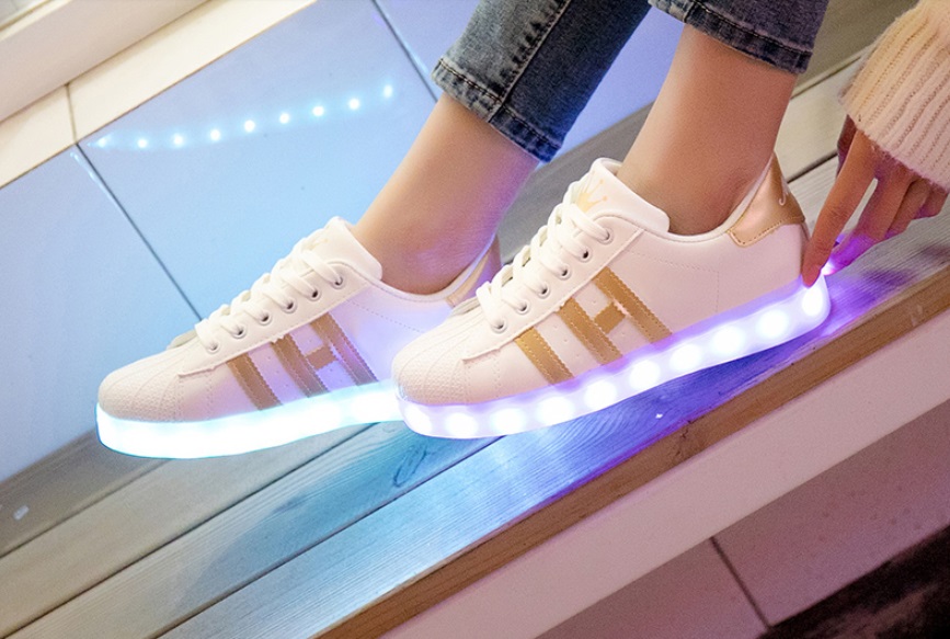 zapatillas LED