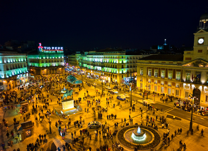 LA PUERTA DEL SOL, EL CENTRO NEURÁLGICO DE MADRID