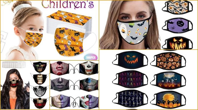 Amazon 10 mascarillas para disfrutar de Halloween a lo grande