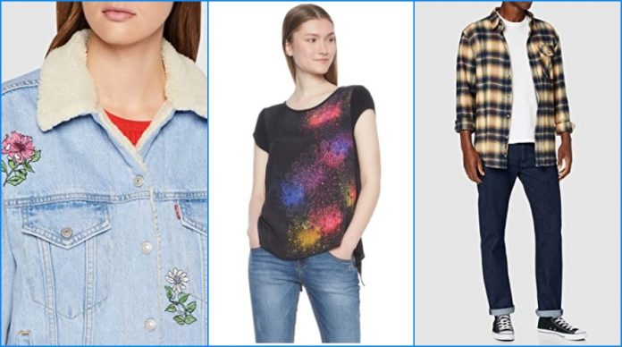 Amazon mejores gangas de hoy en Levis y Desigual