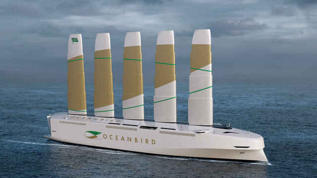 El wind Powered Car Carrier