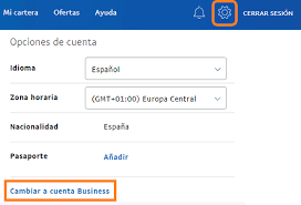 Cambia a cuenta Business