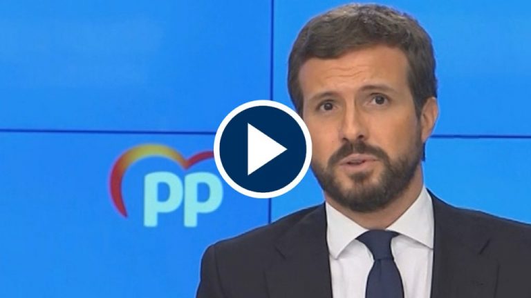 Casado se niega a desvelar el voto del PP en la moción de censura de Vox