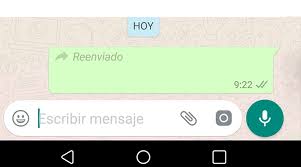 Controlar el reenvío en WhatsApp