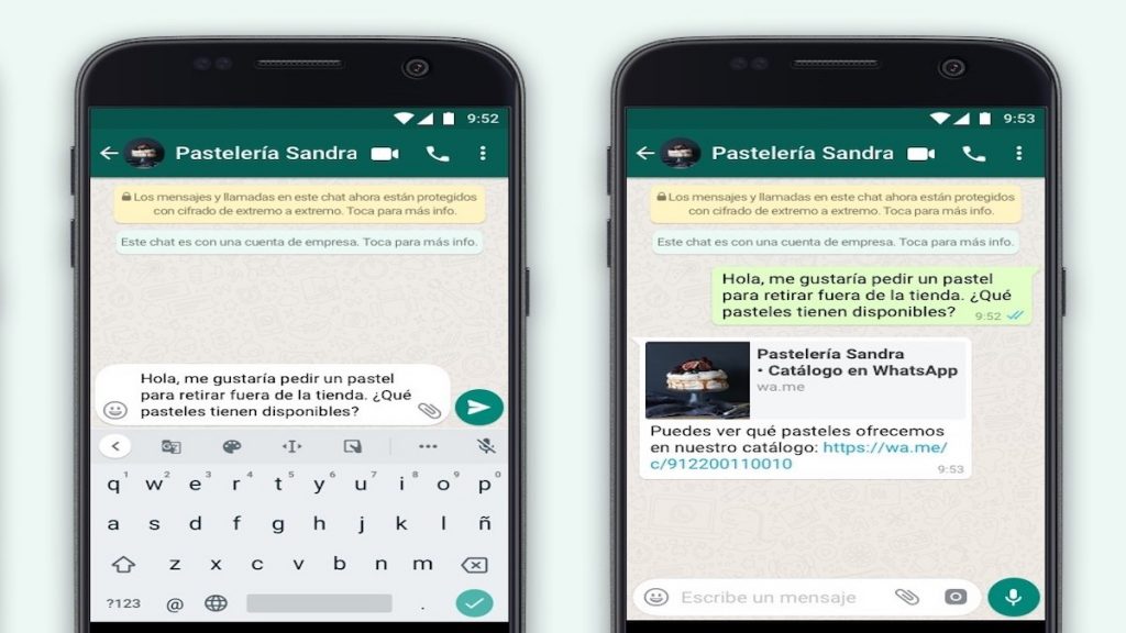 Haz una página de negocios con WhatsApp