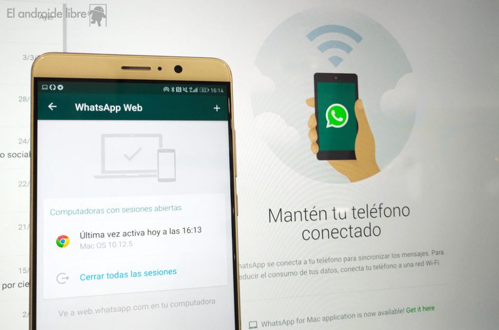 Inseguridad en WhatsApp Web