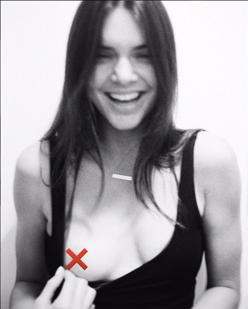 Kendall Jenner y sus trucos para la censura de Instagram