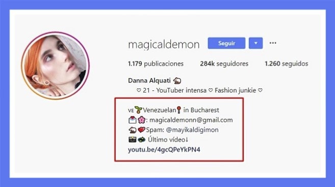 La importancia de una biografía de Instagram