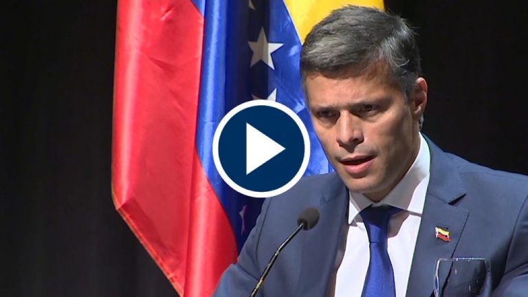 Leopoldo López agradece la «proactividad» de Pedro Sánchez