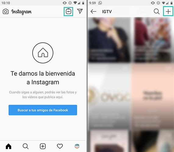 Publicar un vídeo en IGTV de Instagram