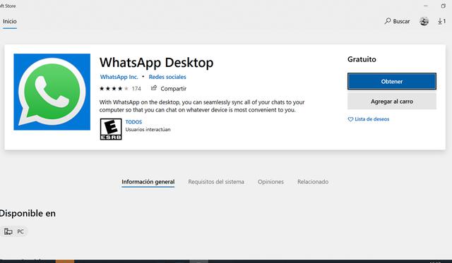 Qué es WhatsApp Desktop