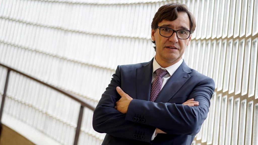 Salvador Illa, candidato a la presidencia de la Generalitat