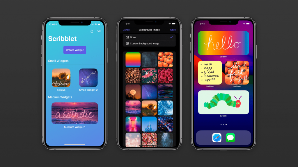 Aplicaciones crear widgets para iOS14