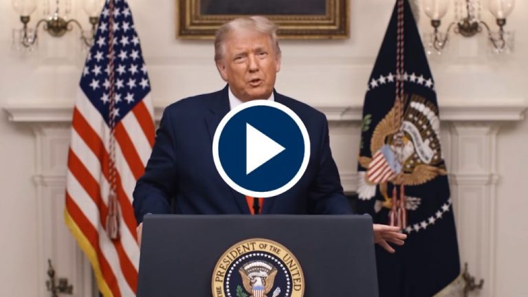 Trump sale del hospital para saludar a sus seguidores Trump sale del hospital para saludar a sus seguidores
