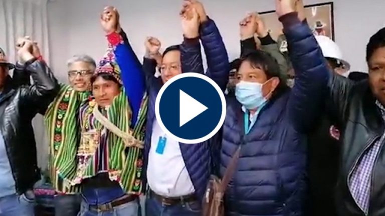 El MAS de Evo Morales vence en las elecciones de Bolivia