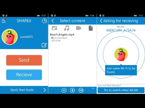 Cómo enviar con Shareit