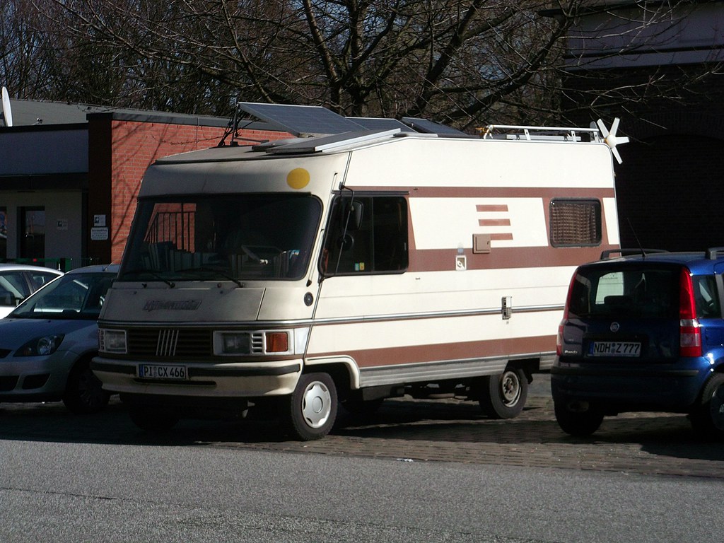 estacionar autocaravana