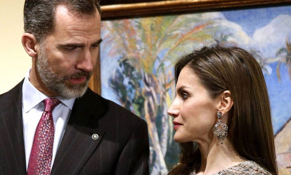 felipe Vi Letizia bronca