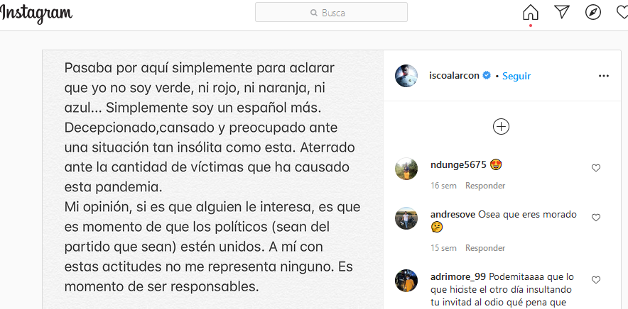 Vinicius, Piqué... Los piques y zascas irónicos de los futbolistas en las redes sociales 4 Moncloa Isco sigue la estela de Vinicius