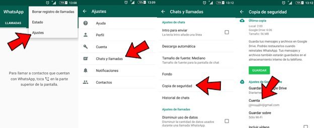 Recupera conversaciones antiguas en WhatsApp