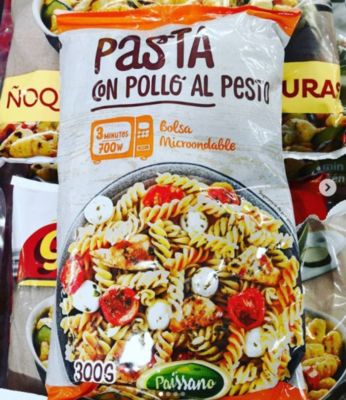 pasta pollo hacendado