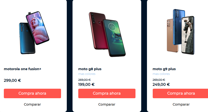 Así es el Motorola Moto G9 Plus, el smartphone más autónomo que existe 7 Moncloa Precio y disponibilidad del Moto G9 Plus