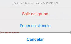 Truco para salirte de un grupo