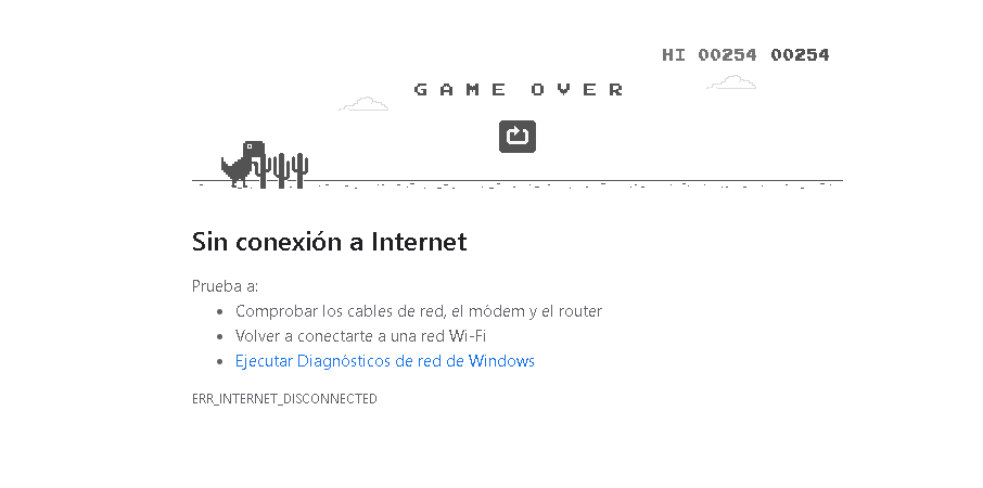 Y si no tenemos Internet