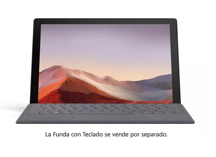 ORDENADOR CONVERTIBLE 2 EN 1 MICROSOFT SURFACE PRO 7