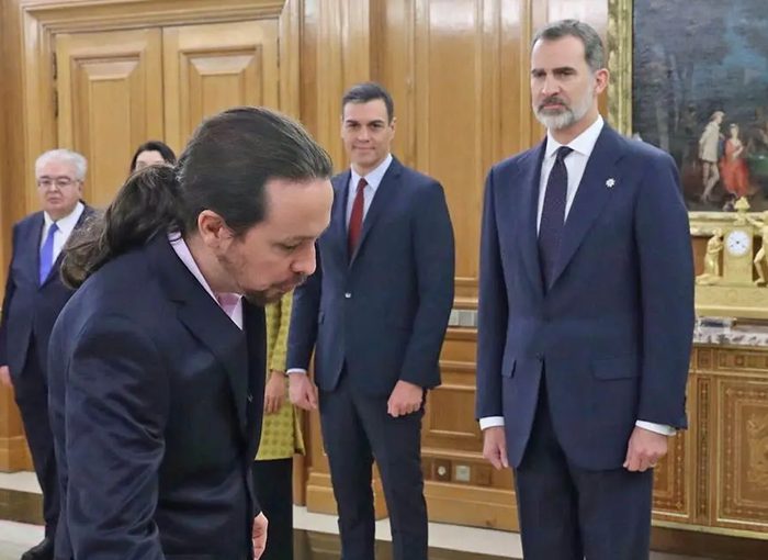 EL ÚLTIMO DESPLANTE DE PABLO IGLESIAS AL REY FELIPE VI