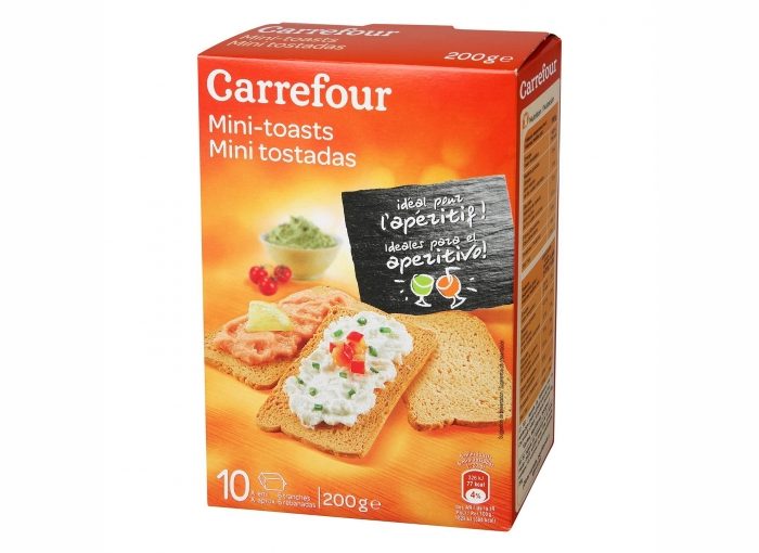 MINI TOSTADAS CARREFOUR