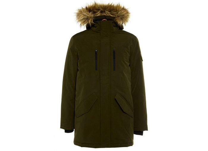 PARKA LARGA CON CAPUCHA DE PRIMARK