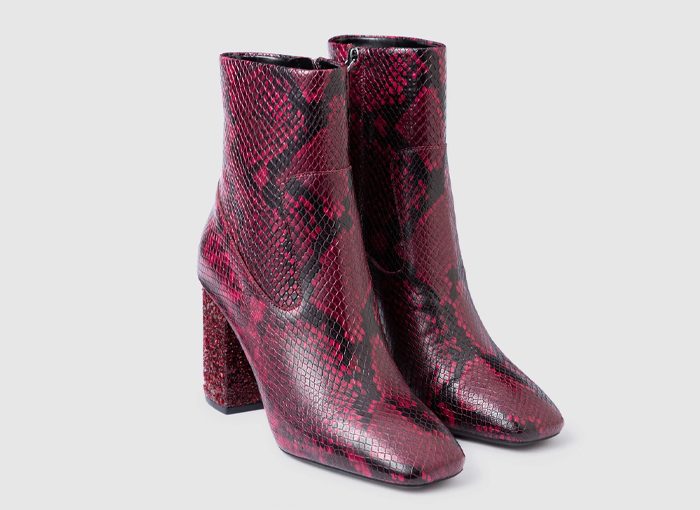 BOTINES DE MUJER MICHAEL KORS PRINT SERPIENTE