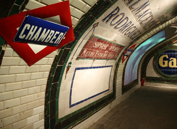 LA ESTACIÓN METRO FANTASMA DE CHAMBERÍ