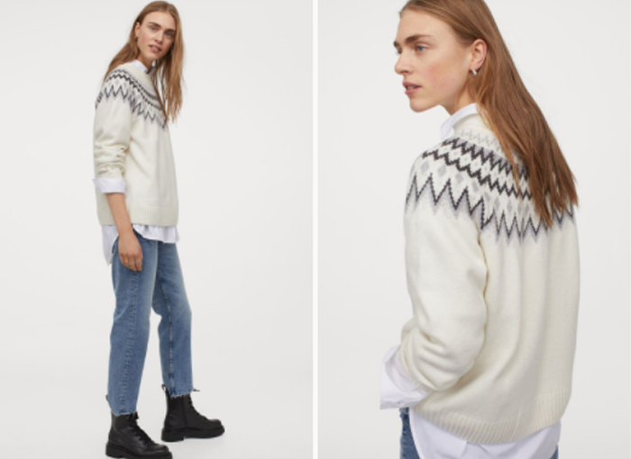 JERSEY EN PUNTO JACQUARD