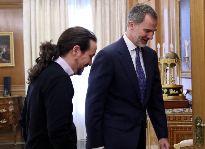 PABLO IGLESIAS 'ROMPE' CON FELIPE VI Y LE DEJA DE SEGUIR EN TWITTER